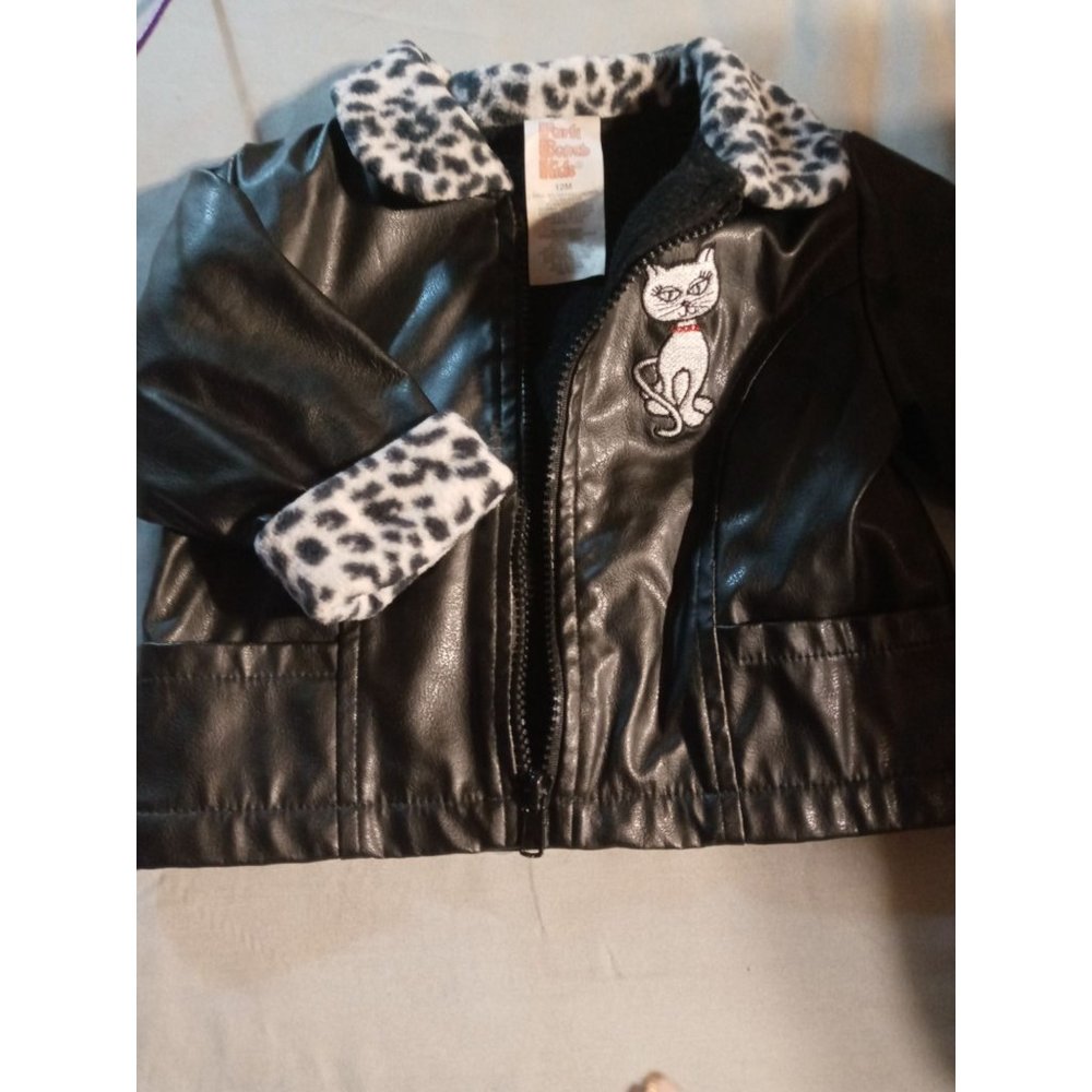 Park bench vintage kids  jacket